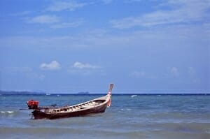 Long-tail boat on Koh Jum