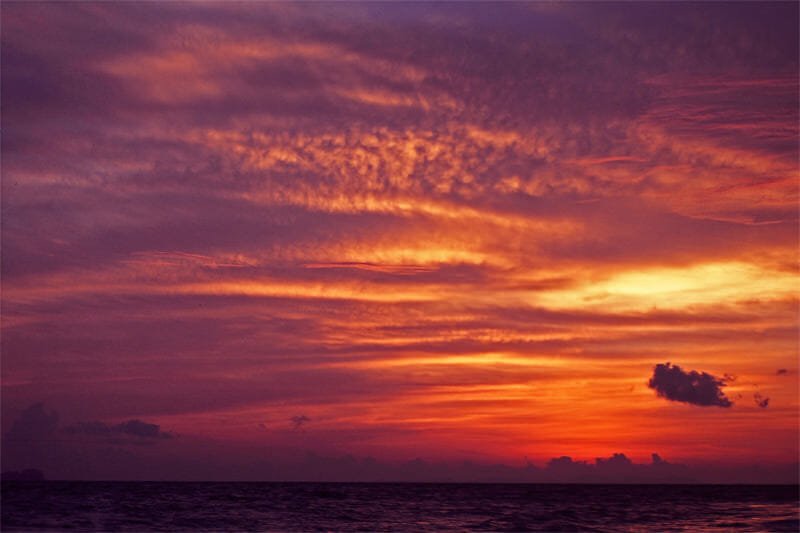 Sunset on Koh Jum Island