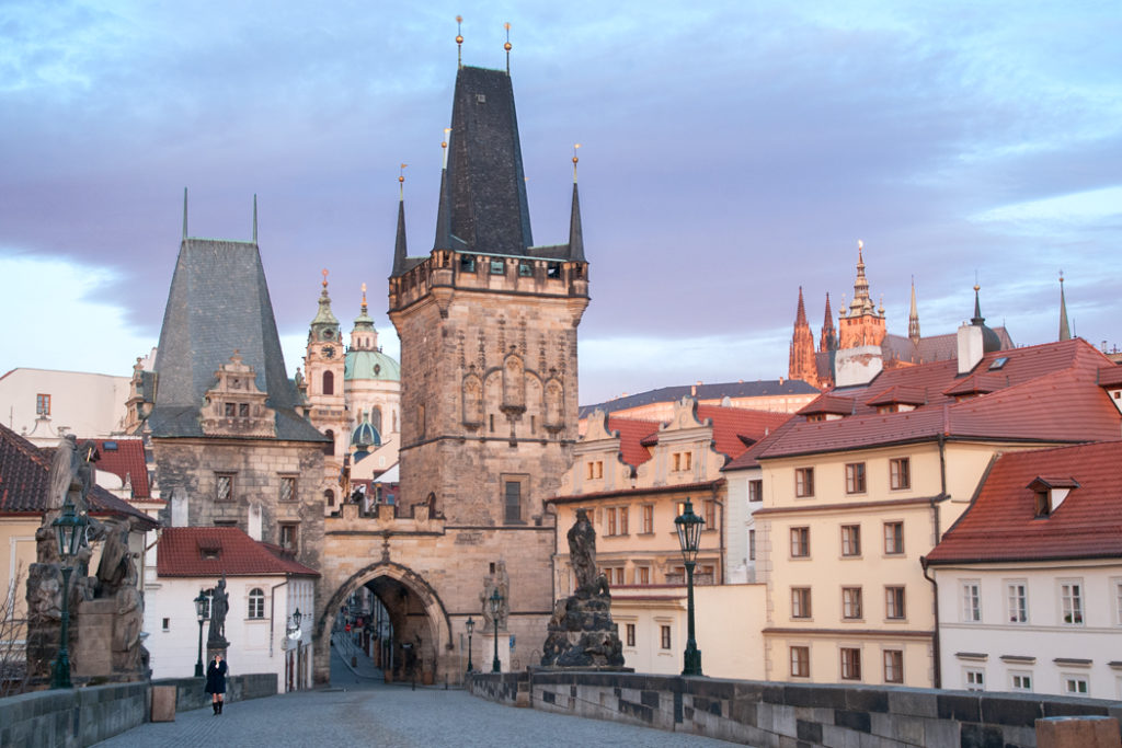 Charles Bridge without crowds
