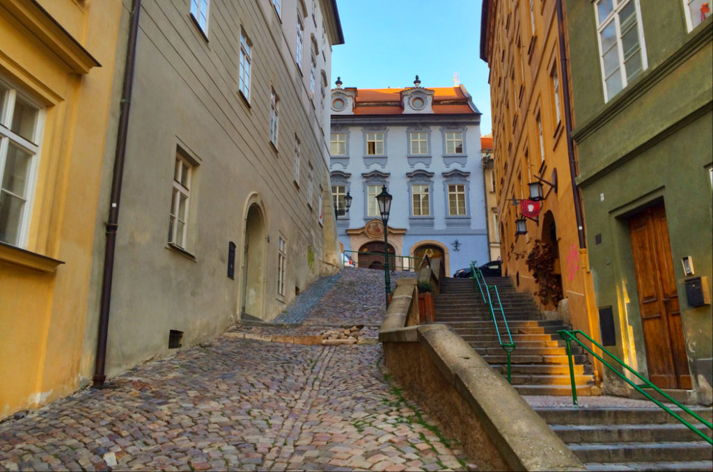 Escaping the crowds in Prague - Lesser Town at Dawn