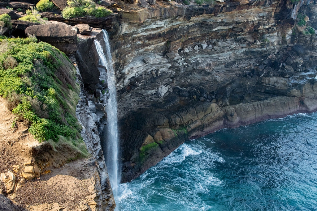 Curracurrong falls in Royal National Park