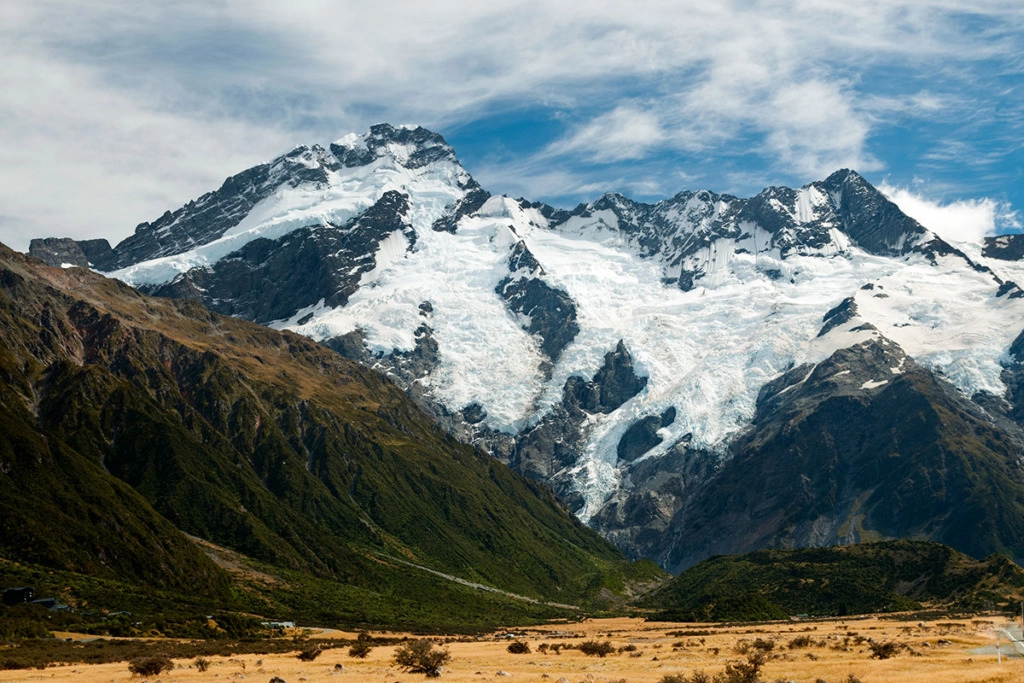 Mt Cook National Park approach