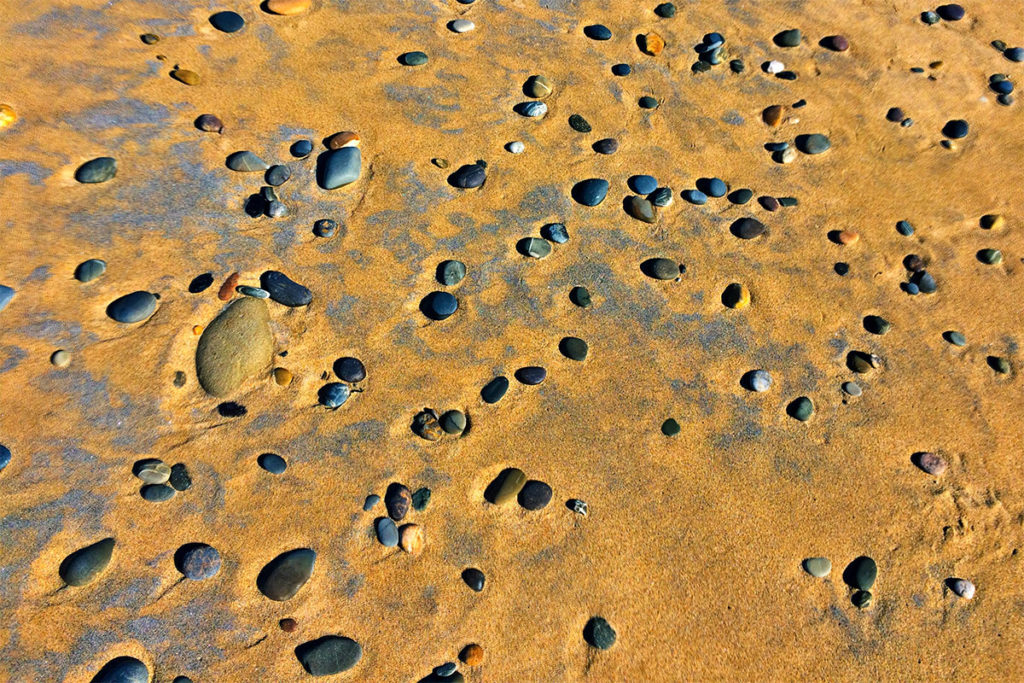 Pebbles on Werrong Beach