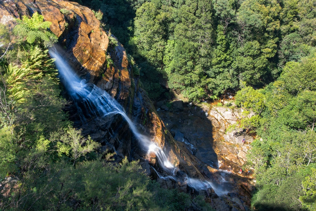 View of Bridal Veil Falls from Bridal Veil Falls Lookout
