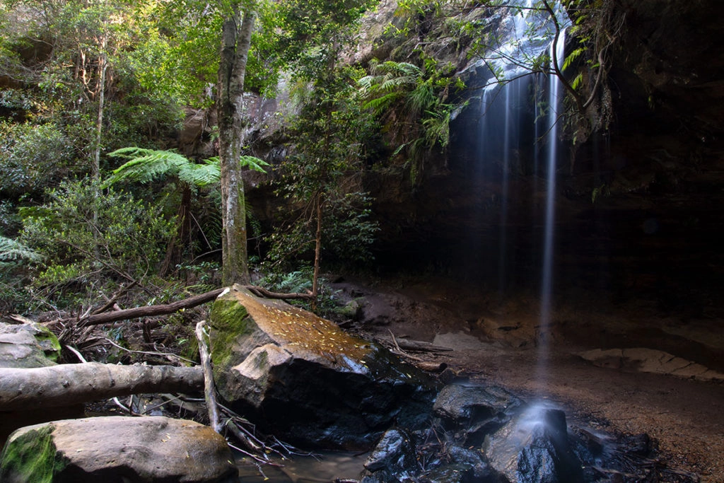 Horseshoe falls in Hazelbrook