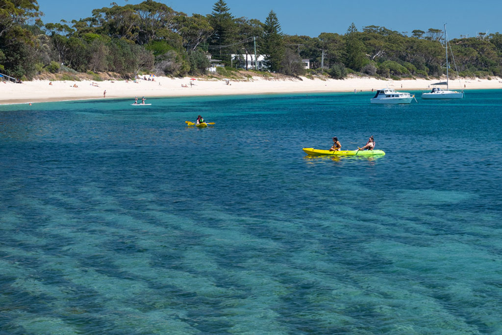 Kayaking in port stephens is one of the most popular things to do