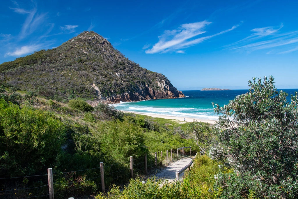 Zenith beach in Port Stephens
