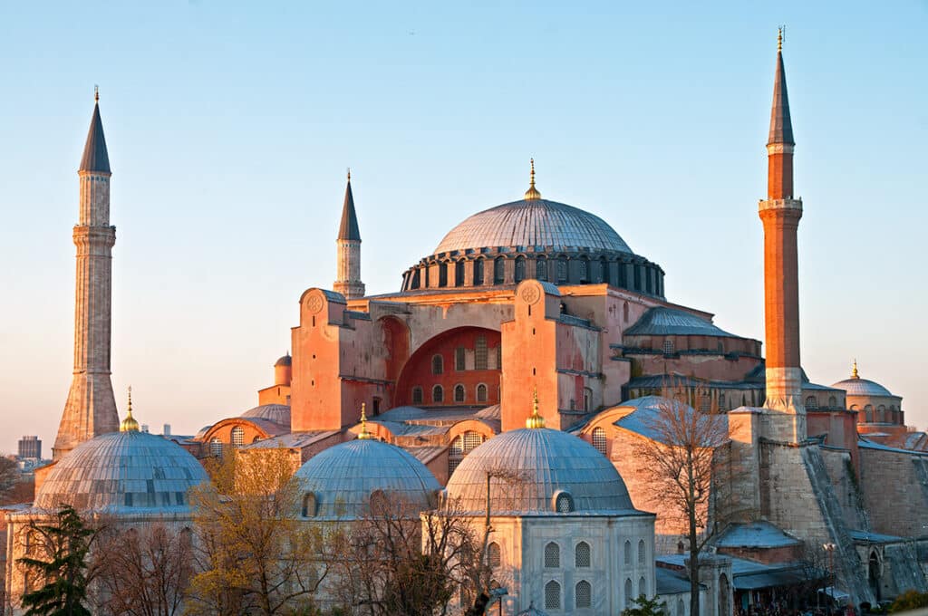 Constantiniple now - Hagia Sophia church