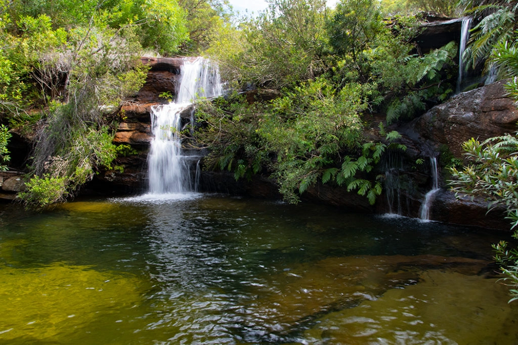 Curracurrang Falls in Royal National Park