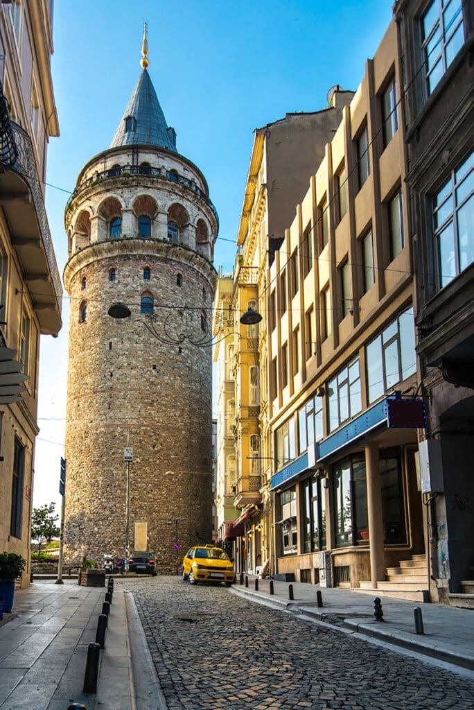 Galata tower in Istanbul