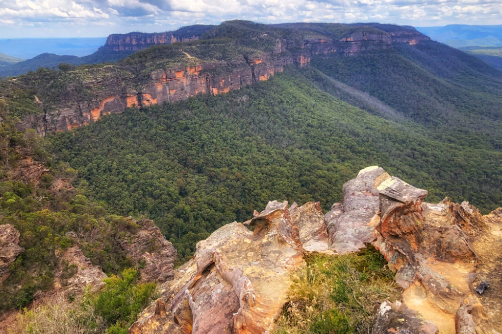 Blue Mountains lookouts - Boar's Head Climbing Area