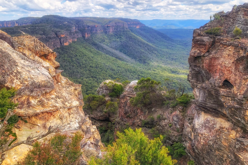 View from Boar's Head climing area