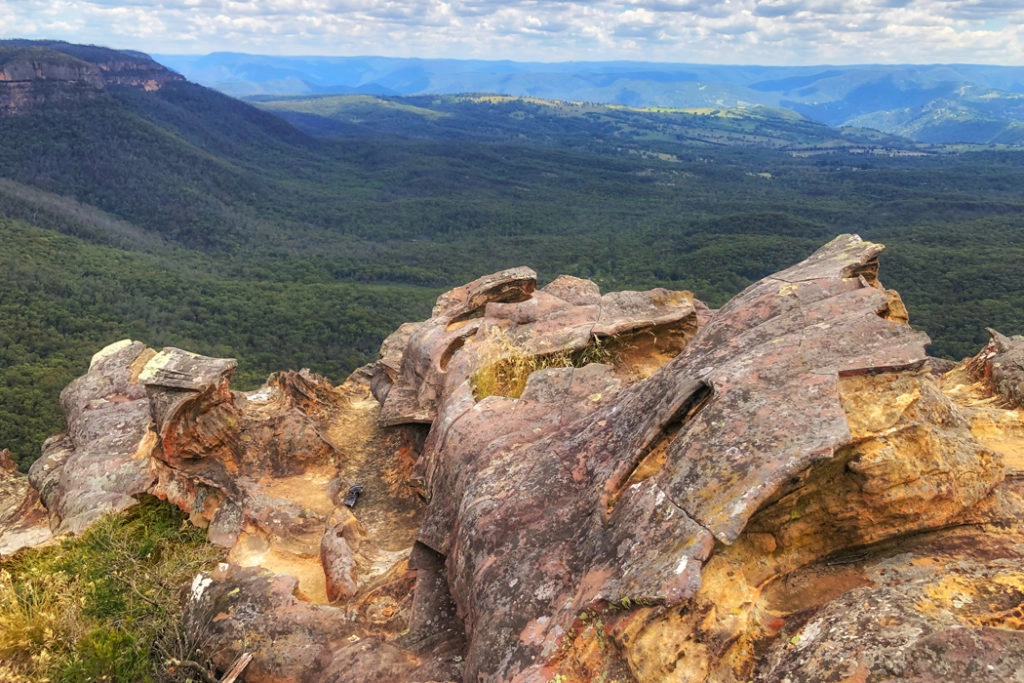 View from Boar's Head climing area