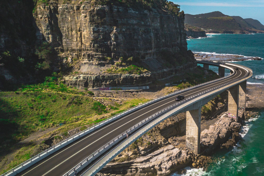 NSW south coast road trip - sea cliff bridge