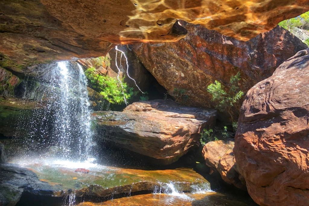 south west arm creek waterfall