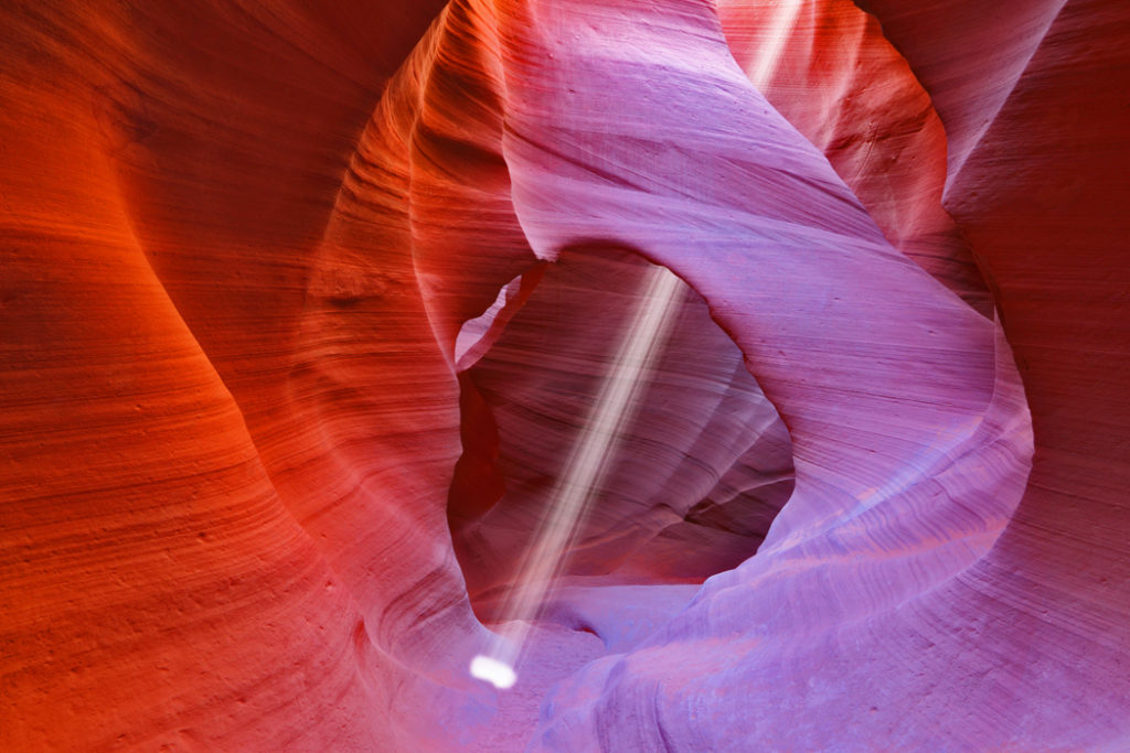 Canyons in the US - Antelope canyon