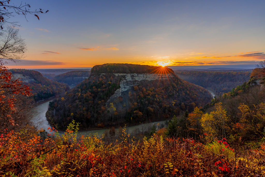 Biggest canyons in the US - Letchworth State Park