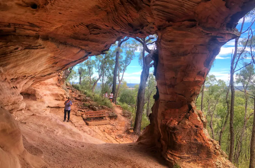 Pilliga sandstone caves