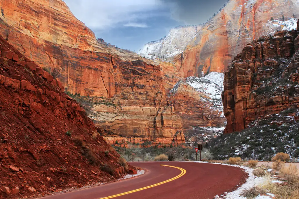 canyons in the US - Zion National Park