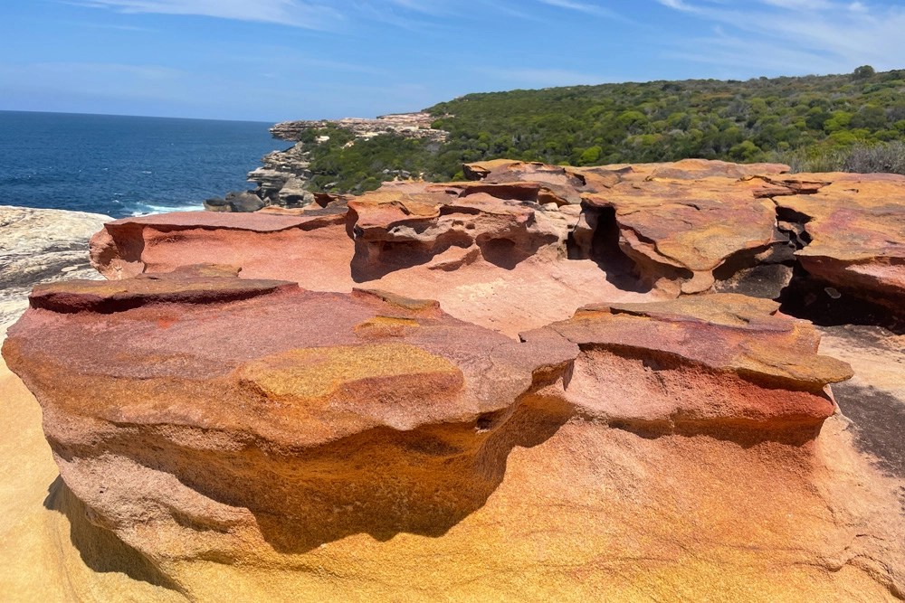 The balconies on Bundeena to Marley beach walk