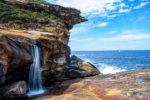 Water run falls on Bundeena to Marley Beach walk