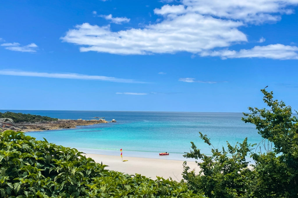 Best beaches in Tasmania -Boat Harbour beach