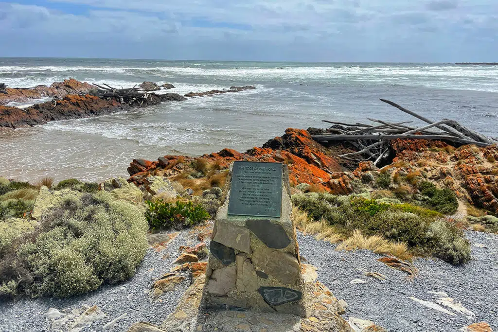 Edge of the World lookout on tarkine coast