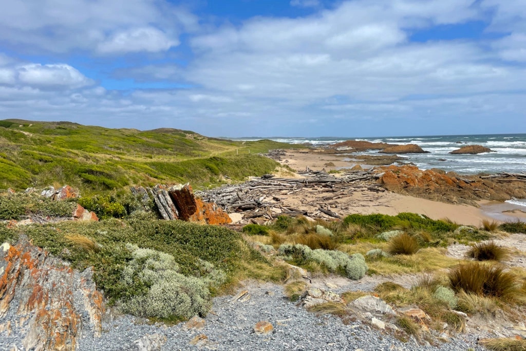 Beach at the Edge of the World Tasmania