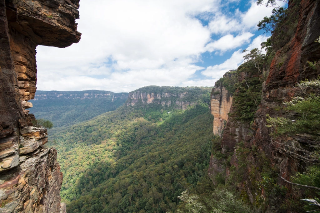 View from Honeymoon Bridge lookout