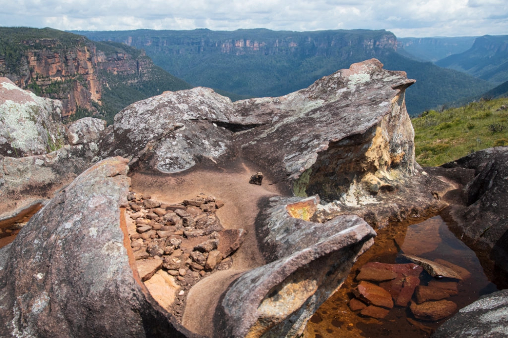 Ironstone formations at Butterbox point