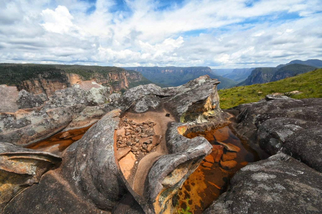 Ironstone formations at Butterbox point