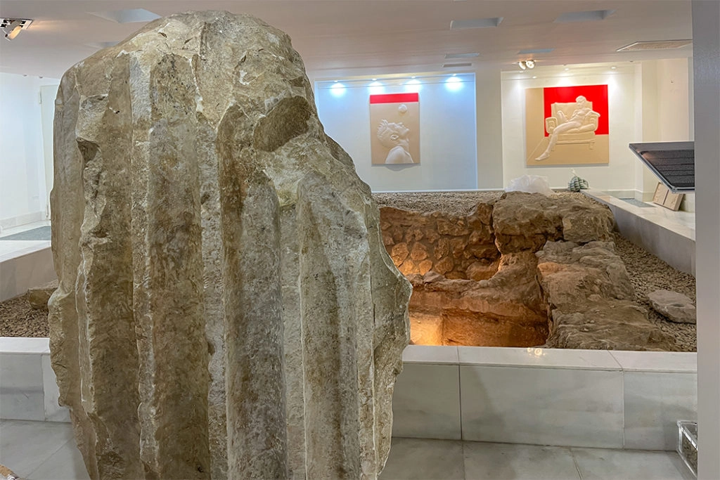Remnants of Roman Adietum forum in cordoba
