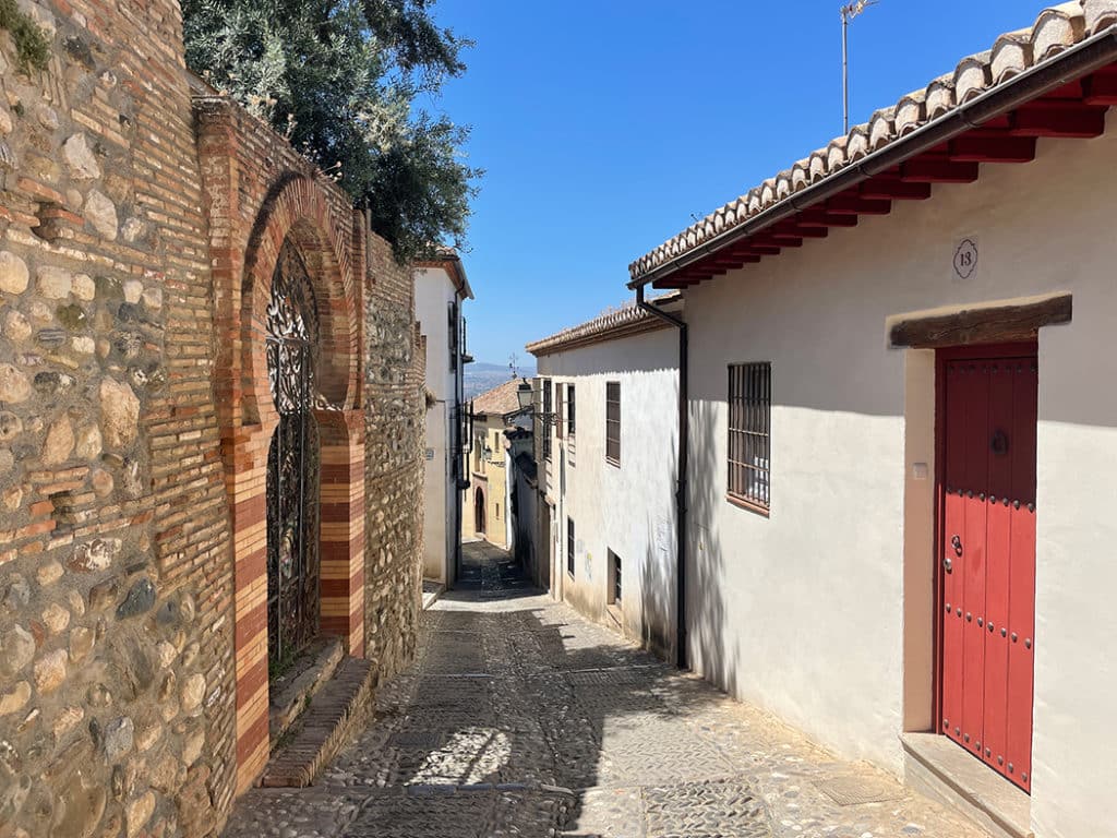 Street in Albacin, Granada