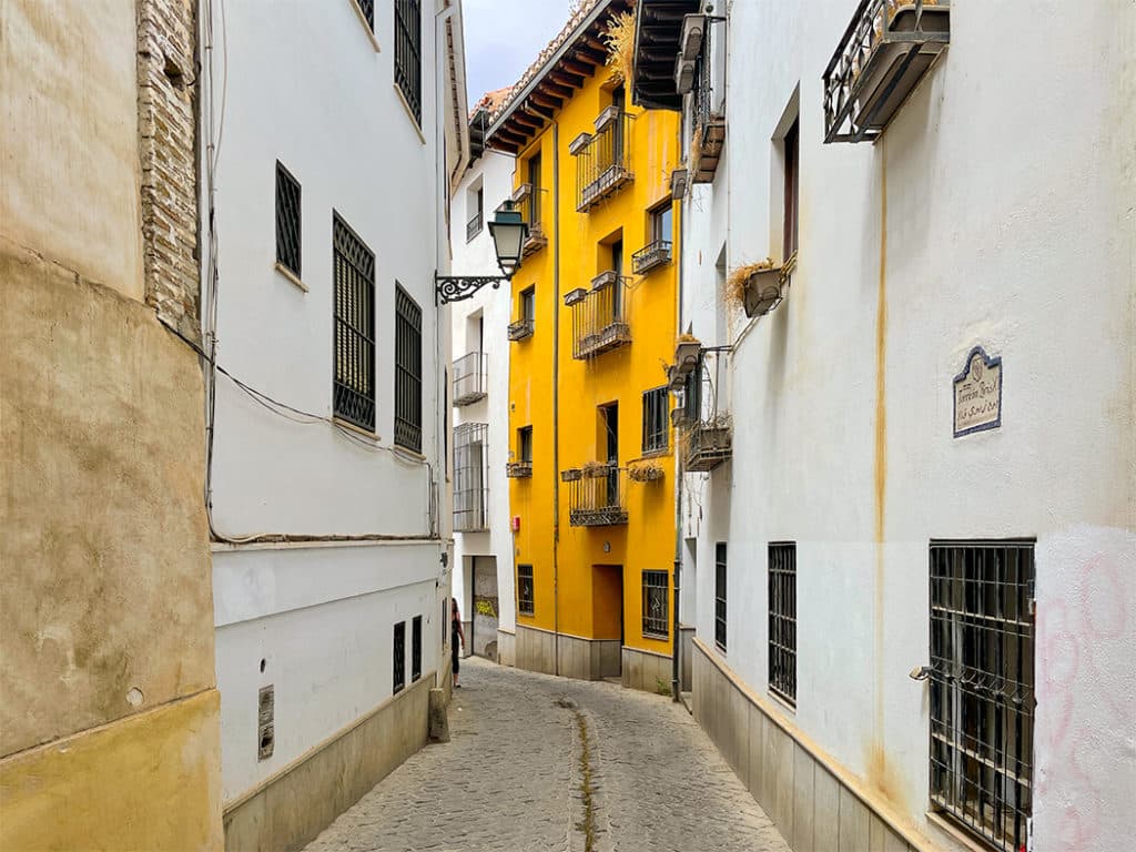 Street in Albacin, Granada