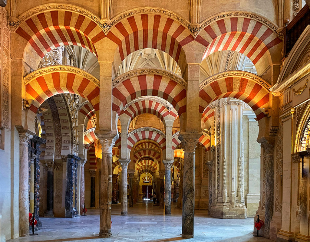 Mezquita of Cordoba arches