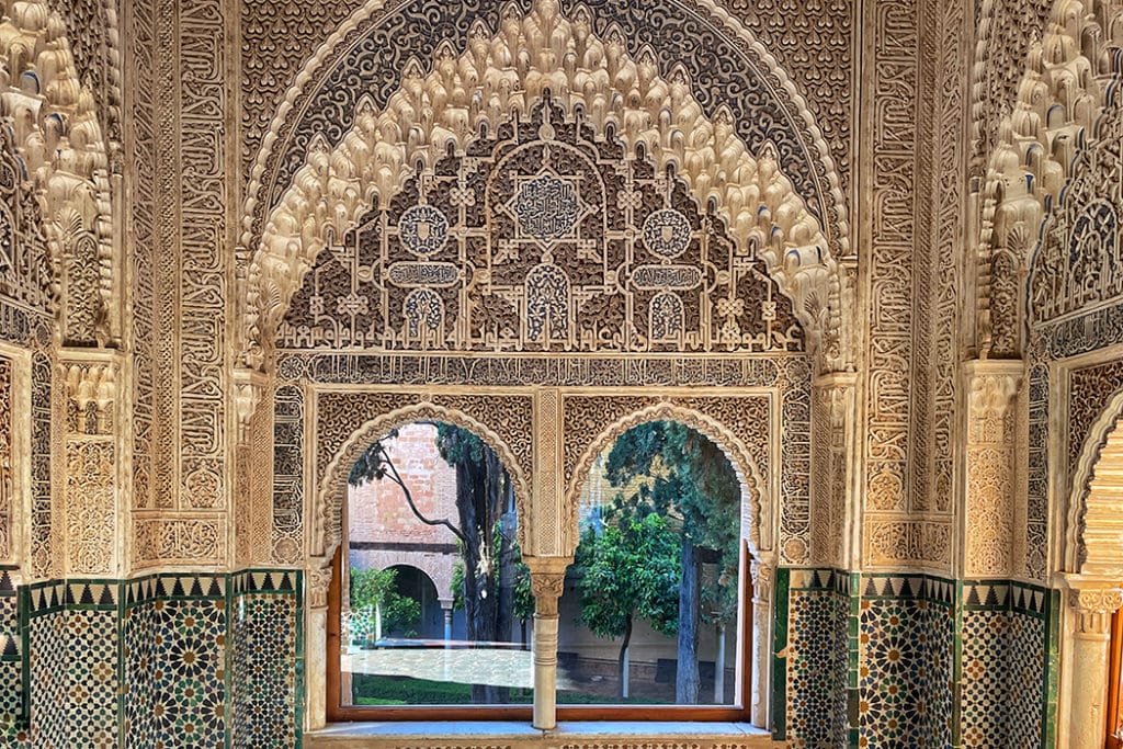 Nasrid palace in Alhambra, Granada