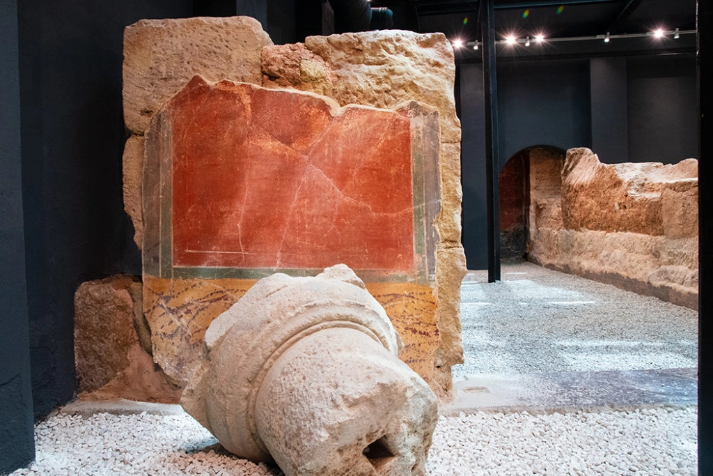 Roman villa beneath Palacio Bailio in Cordoba