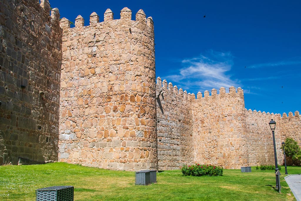 things to do in Avila - walk around town wall