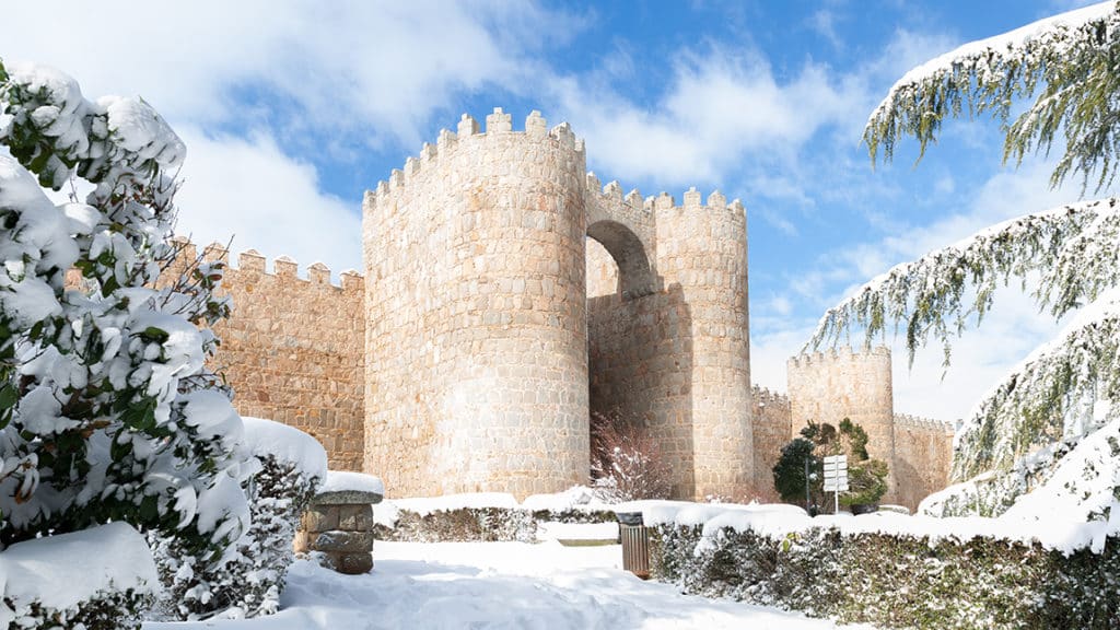 Things to do in Avila in the snow