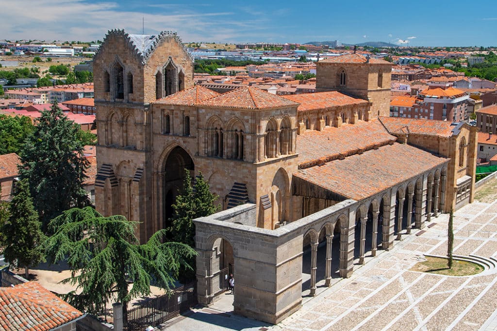 Things to do in Avila Spain- see Basilica de San Vicente