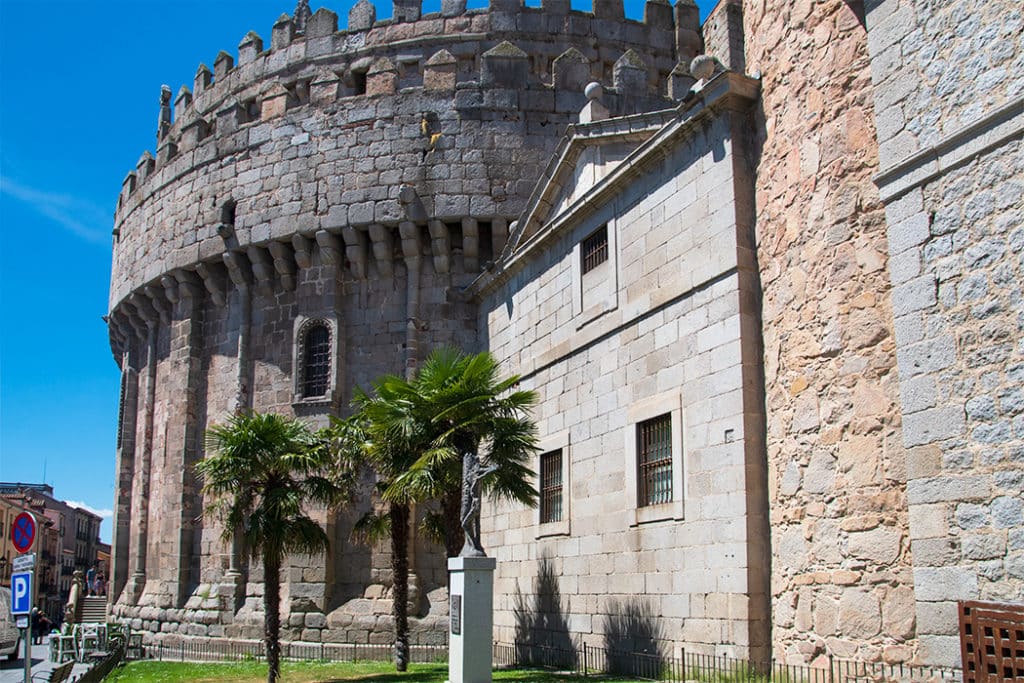 Avila cathedral as a fortress