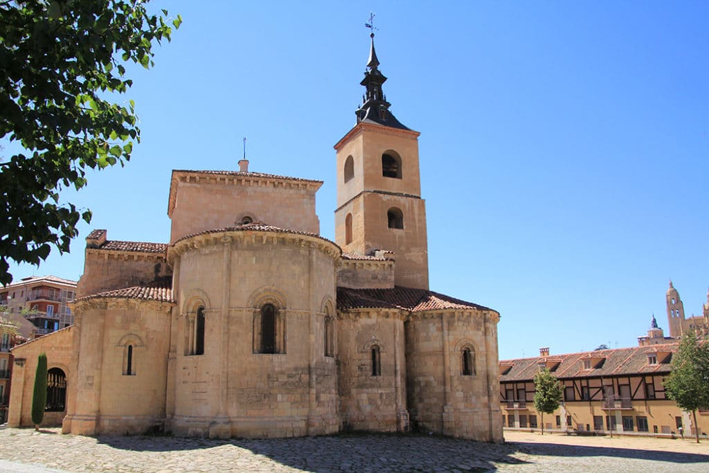 Iglesia de san millan on a day trip from Madrid to Segovia