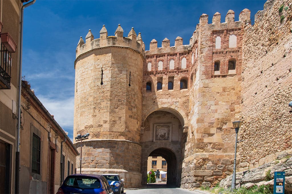 Puerta de San Andres in Segovia