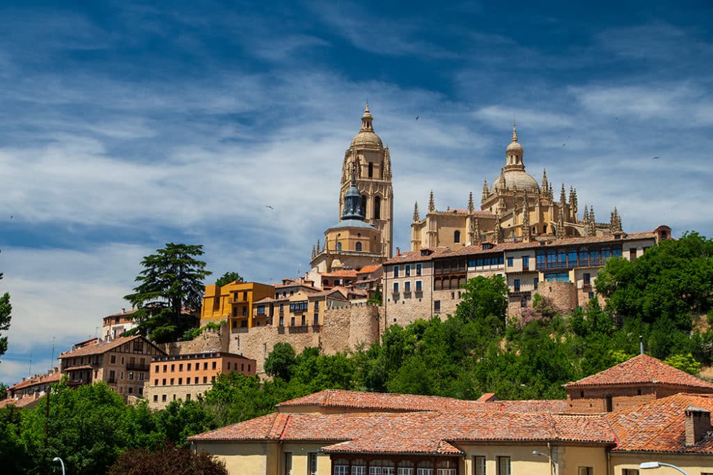 things to do in segovia on a day trip from Madrid - visit cathedral and the walls of segovia