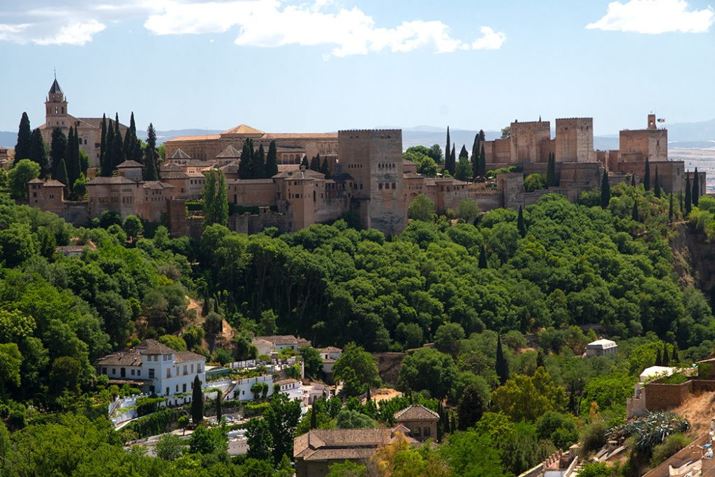 View of Alhambra from Sacromento Hill
