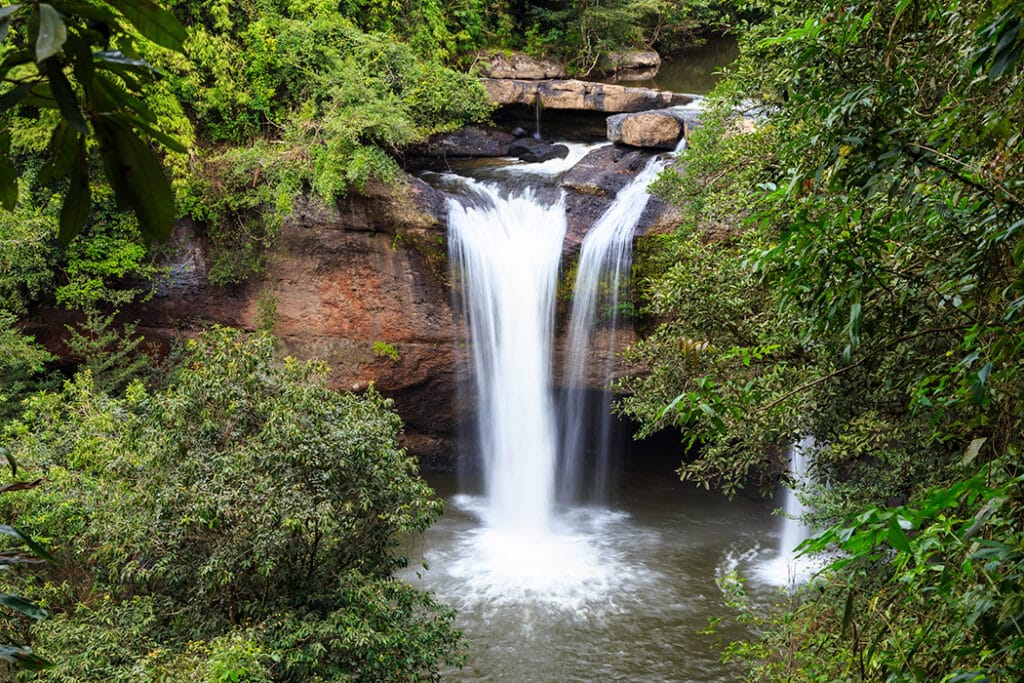 Haew suwat waterfall in Khao Yai National Park