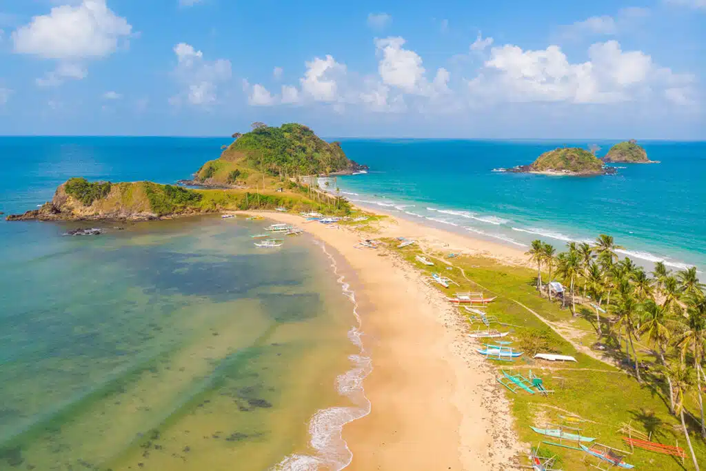 Nacpan beach palawan