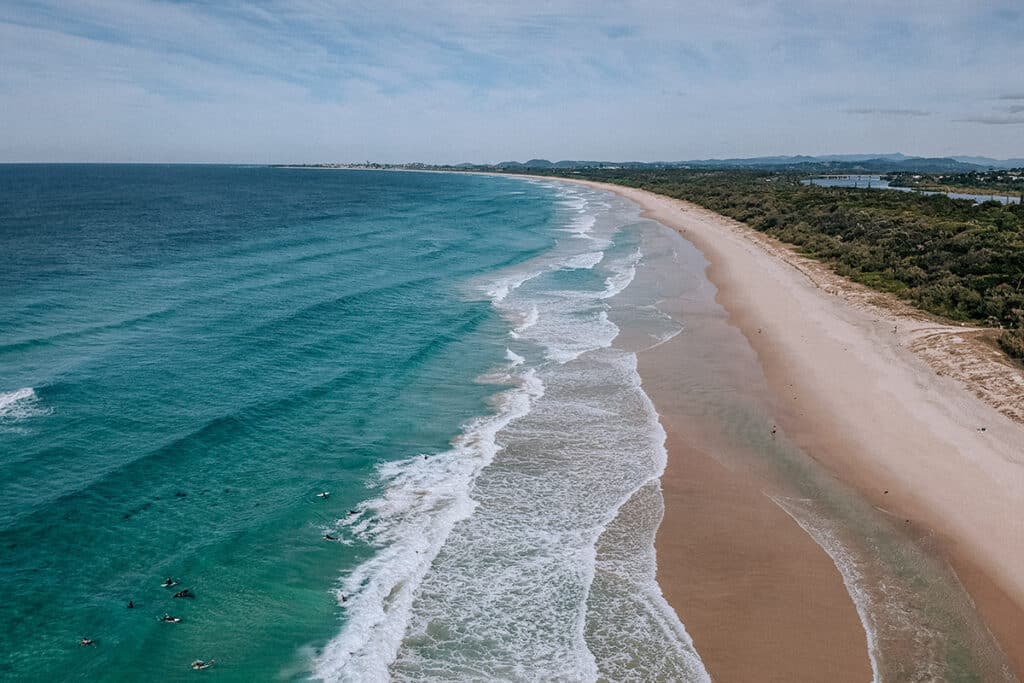 The Tweed Coast view from Fingal Head