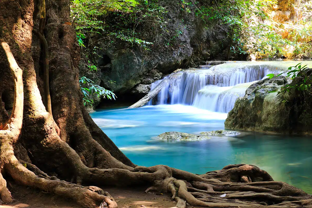 Erawan waterfall