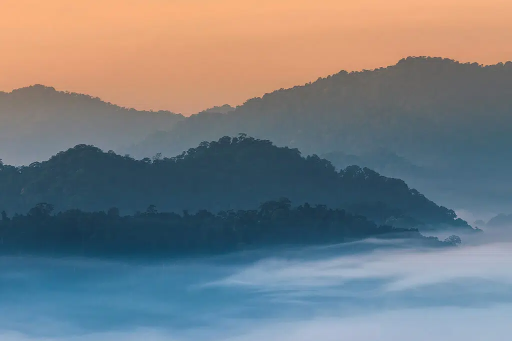 Sunrise in Kaeng Krachan National Park